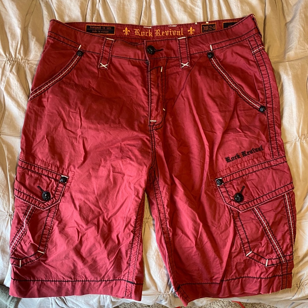 Rock Revival Cargo Shorts